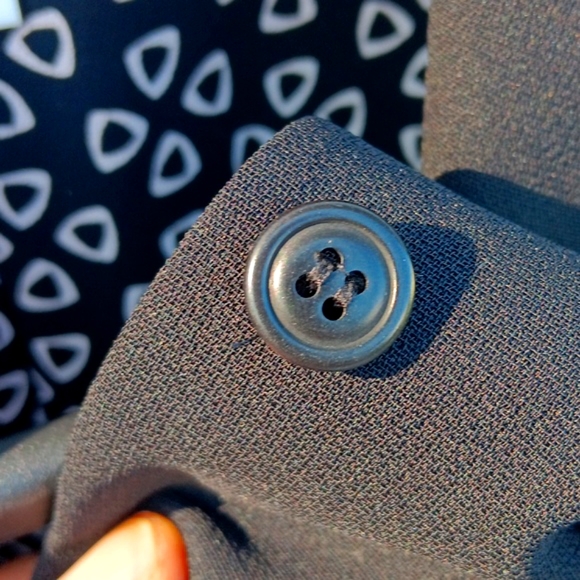 LIZ CLAIBORNE DRESSES LADIES VINTAGE (8) BUTTON CLOSURE LUXURY MAXI DRESS - Picture 13 of 16